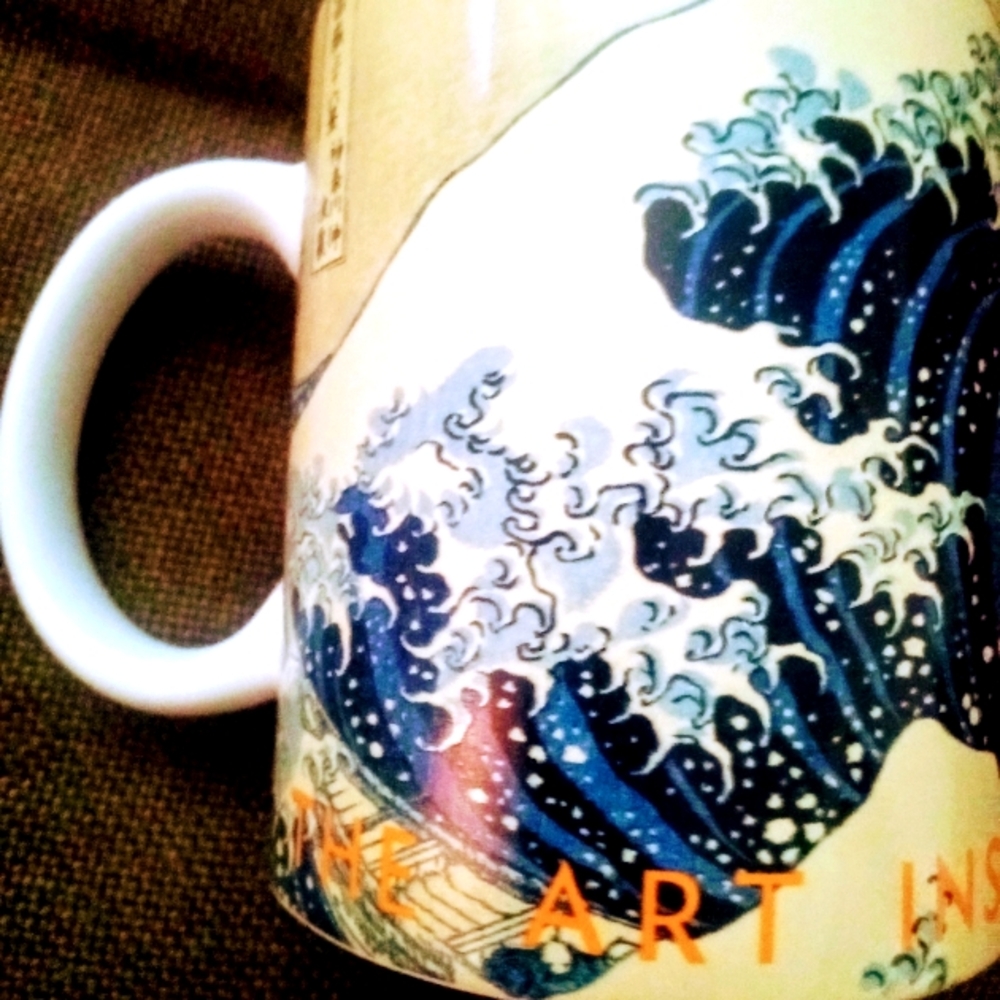 The Art Institute  of Chicago Great Wave Mug